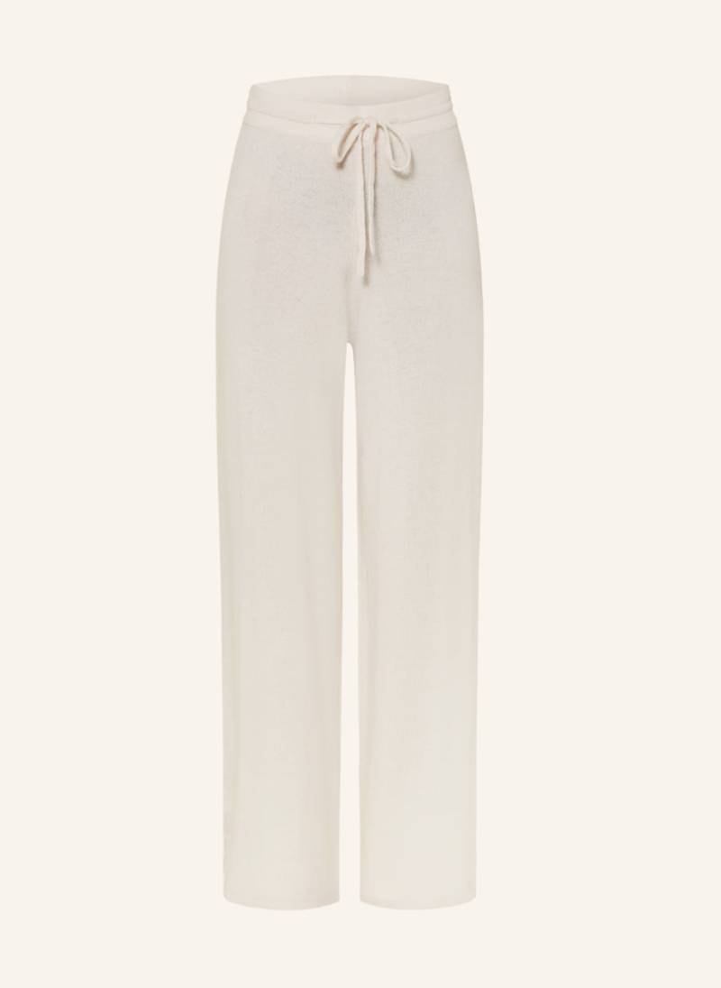 Lilienfels Strickhose Mit Cashmere weiss von lilienfels