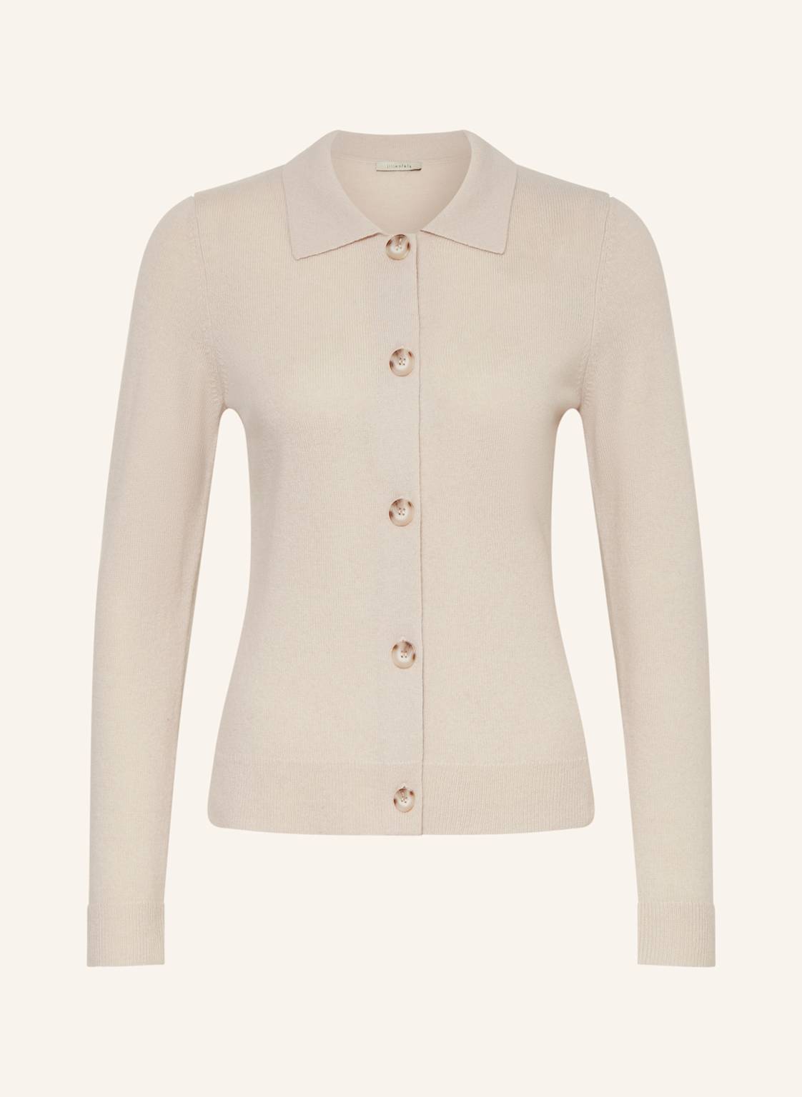 Lilienfels Strickjacke Mit Cashmere beige Lilienfels Strickjacke Mit Cashmere beige von lilienfels