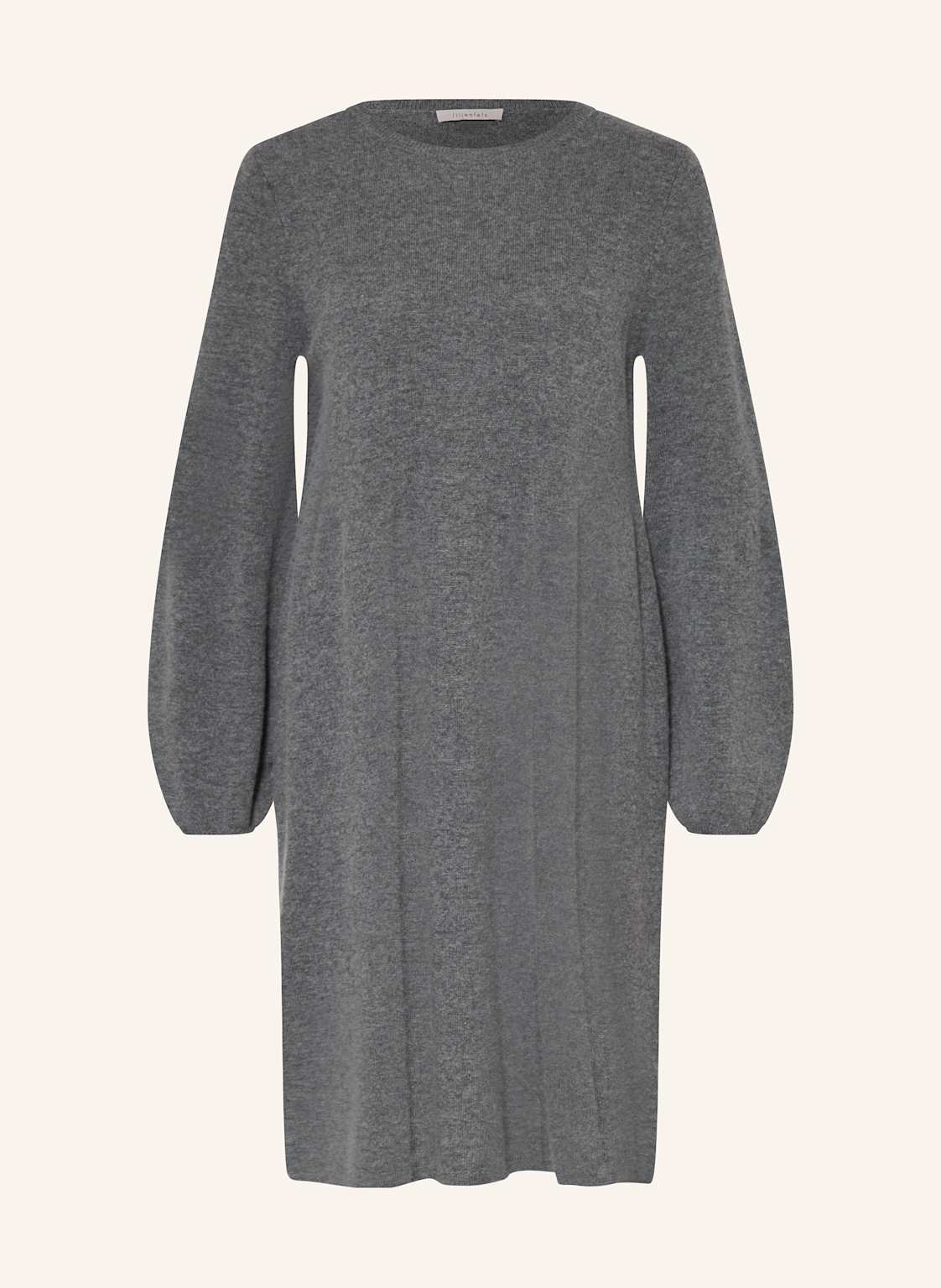 Lilienfels Strickkleid Mit Cashmere grau von lilienfels