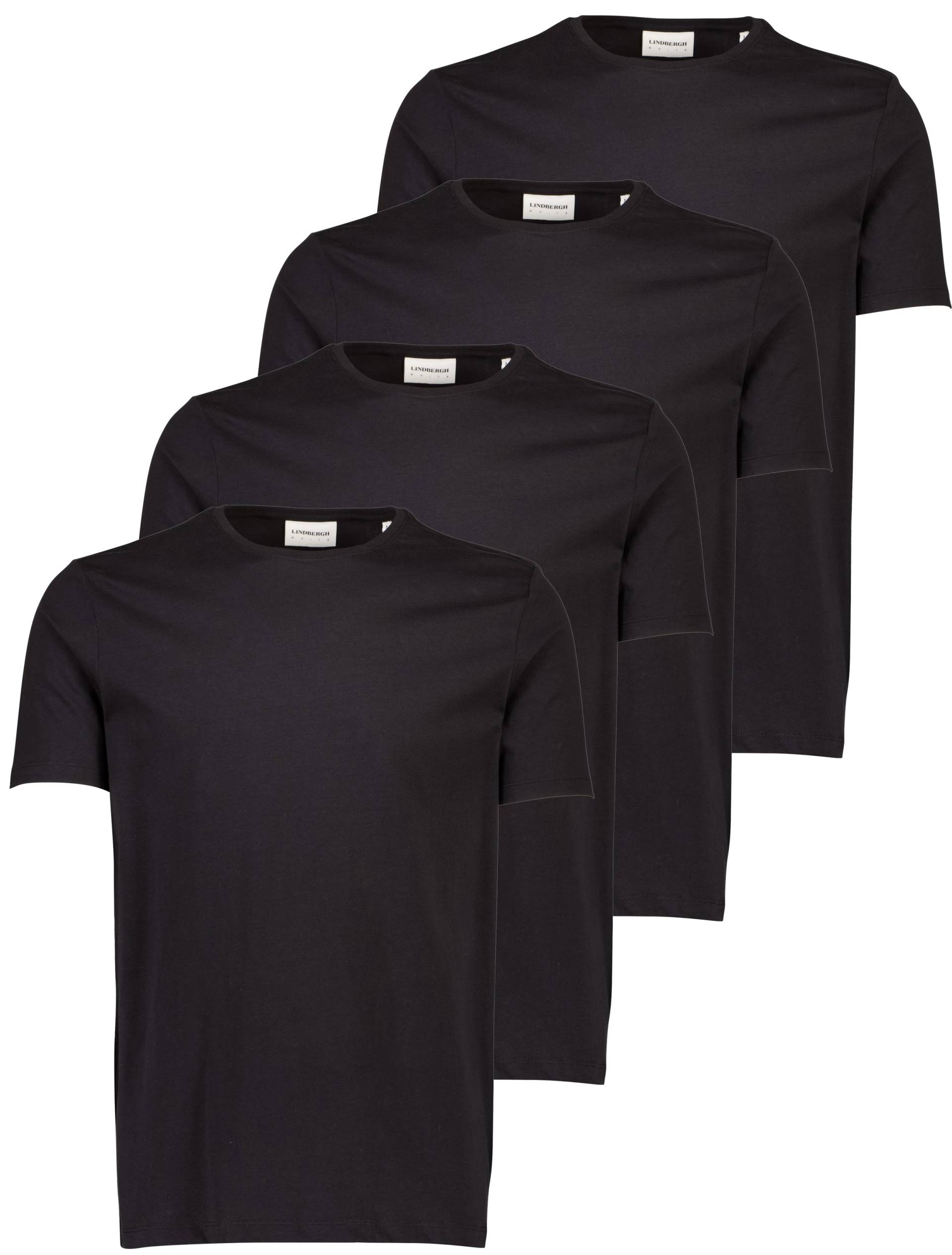 LINDBERGH T-Shirt, (Packung, 4 tlg.), mit Rundhalsausschnitt im 4-er Pack von lindbergh