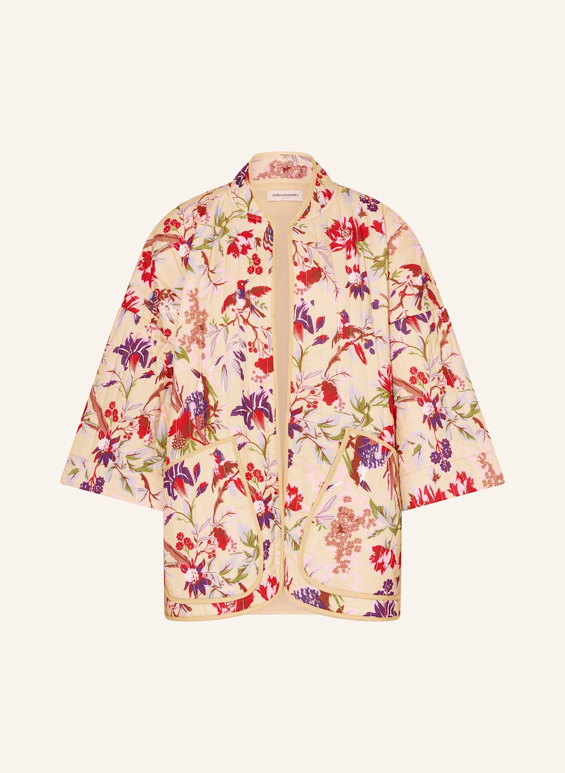 Lollys Laundry Jacke Lulull Mit 3/4-Arm beige Lollys Laundry Jacke Lulull Mit 3/4-Arm beige von lollys laundry