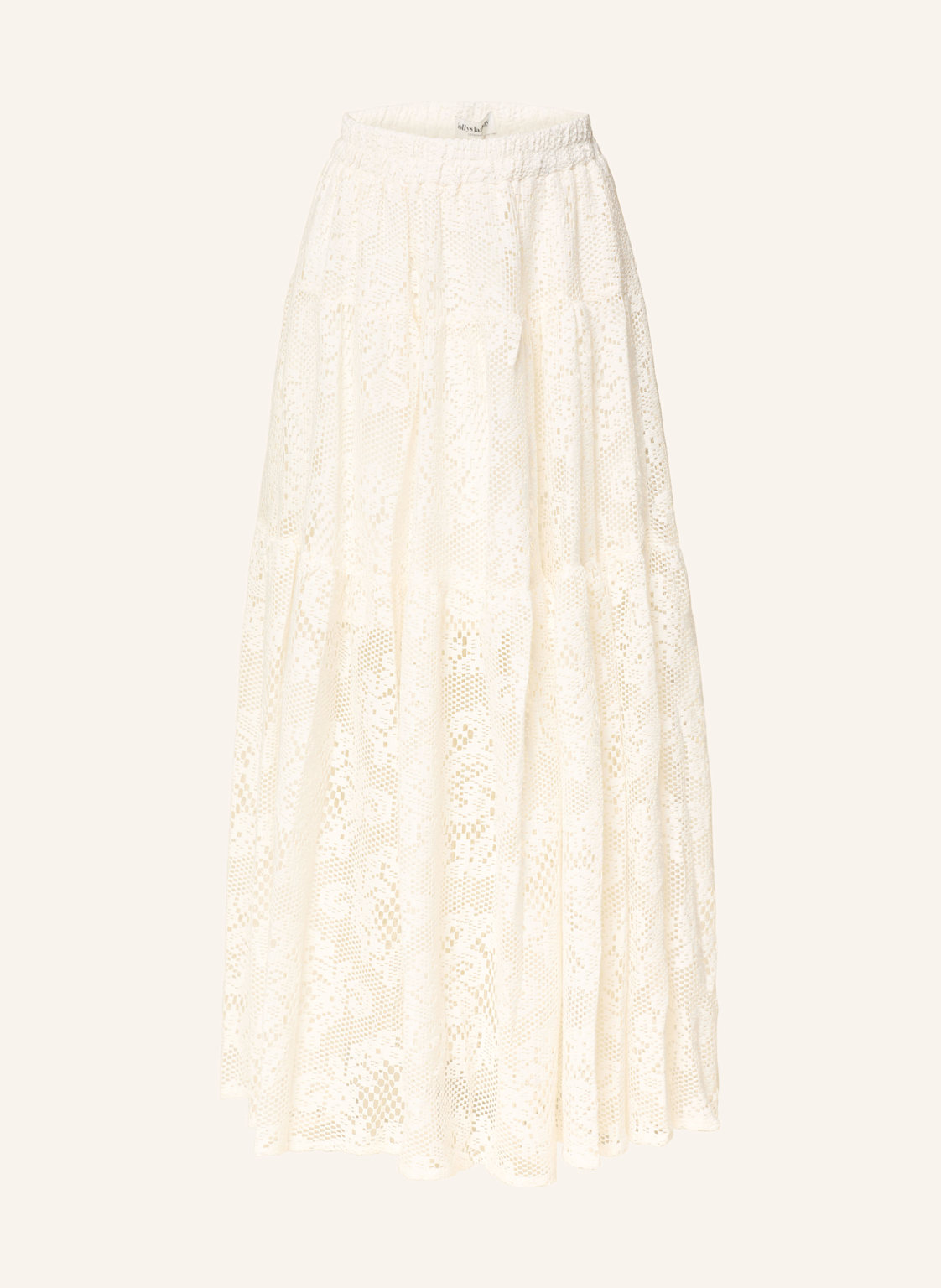 Lollys Laundry Spitzenrock Sunsetll beige von lollys laundry