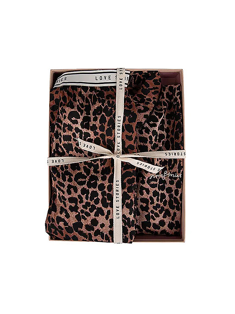 LOVE STORIES Geschenkeset Pyjama  JOE braun | M von love stories