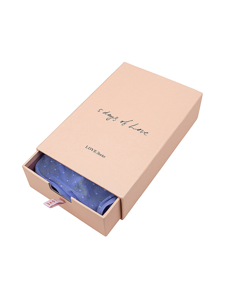 LOVE STORIES String 5-er Pkg. WEEKDAY pink bunt | L von love stories