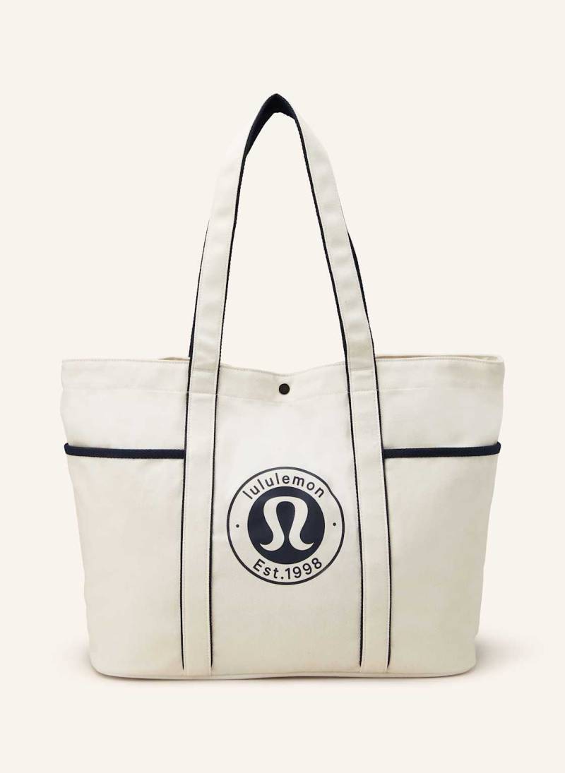 Lululemon Shopper Daily Multi-Pocket Tote weiss von lululemon