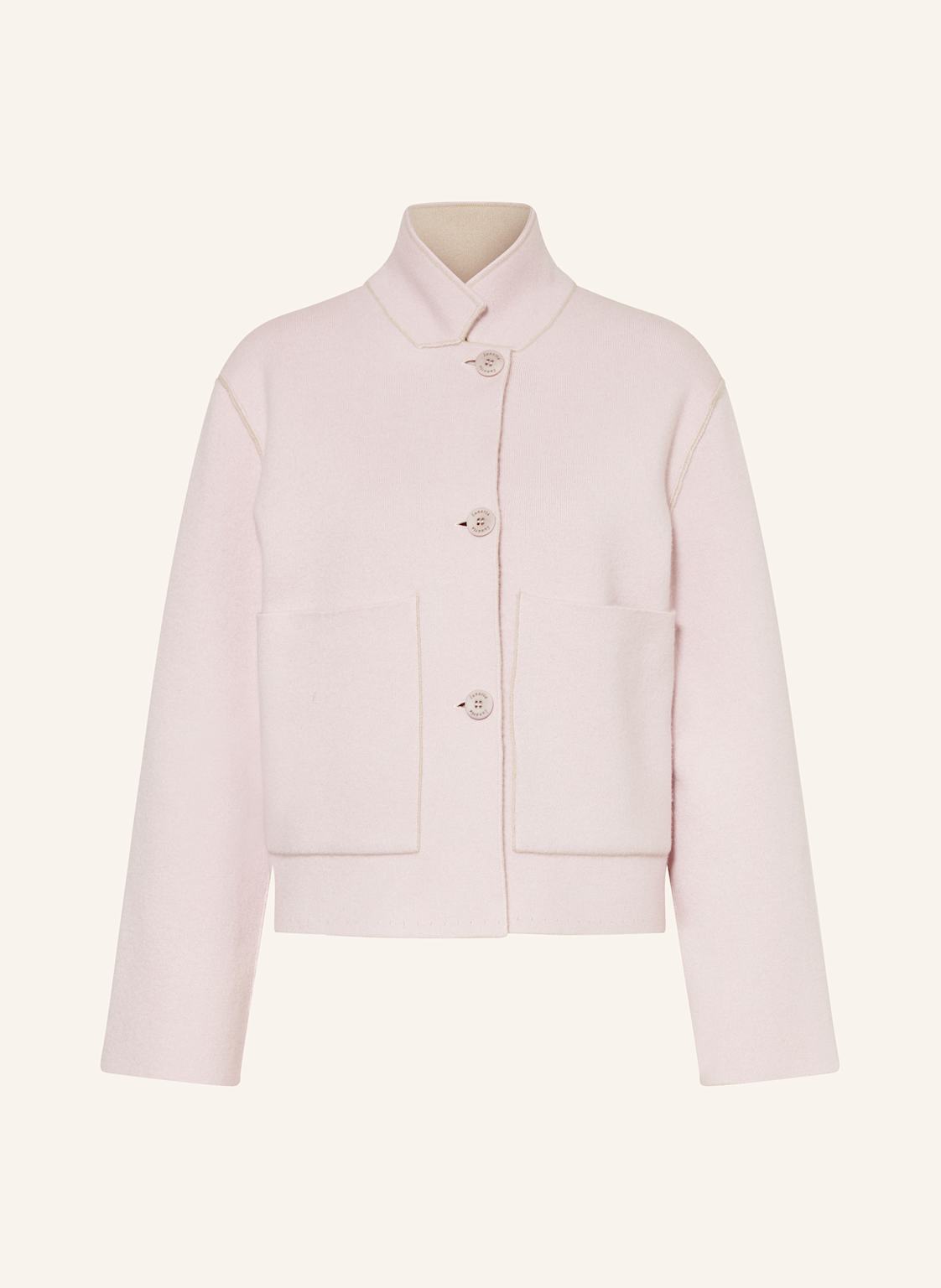 Lunaria Cashmere Cashmere-Jacke Zum Wenden rosa Lunaria Cashmere Cashmere-Jacke Zum Wenden rosa von lunaria cashmere