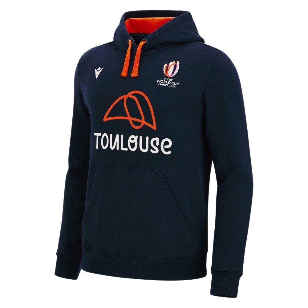 Sweatshirt Mit Kapuze Rwc Frankreich 2023 Toulouse Damen  L von macron