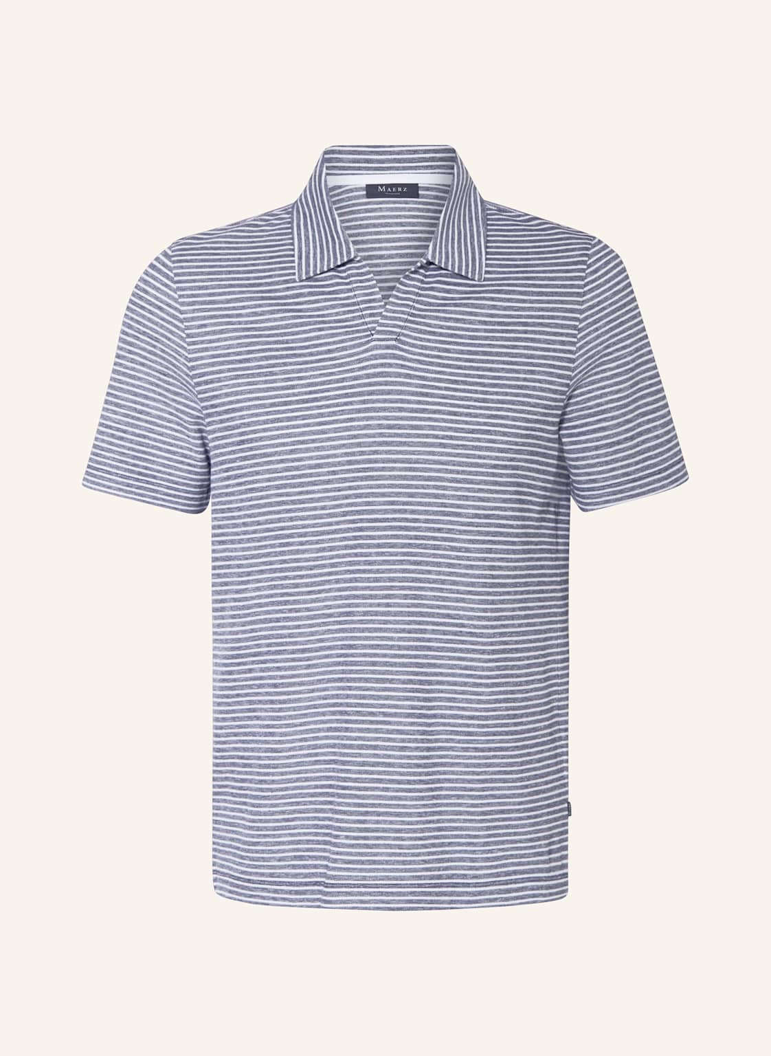 Maerz Muenchen Jersey-Poloshirt Regular Fit blau von maerz muenchen