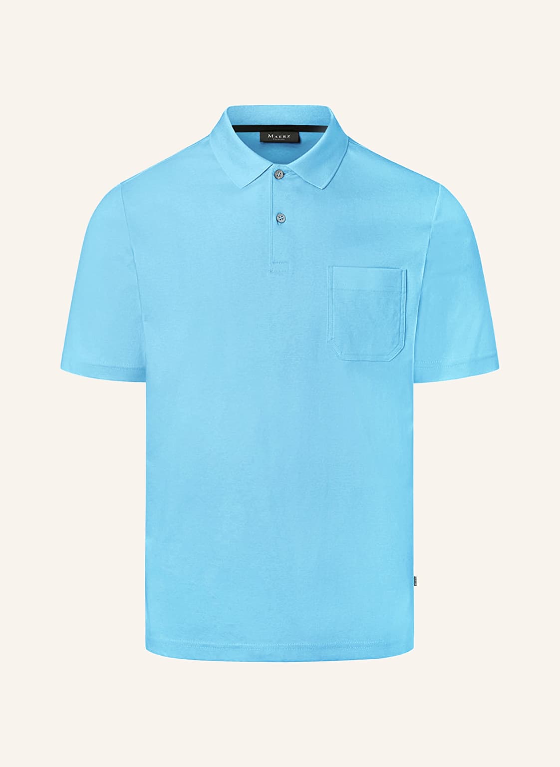 Maerz Muenchen Jersey-Poloshirt blau von maerz muenchen