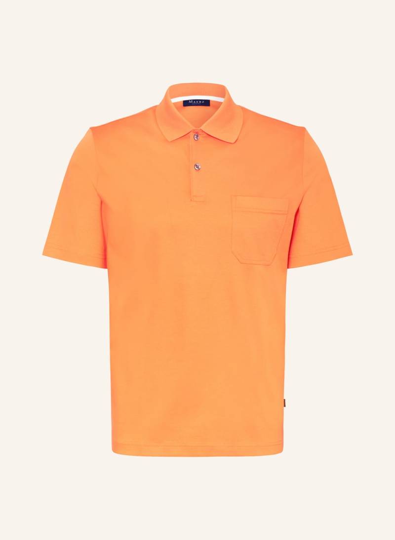 Maerz Muenchen Jersey-Poloshirt orange von maerz muenchen