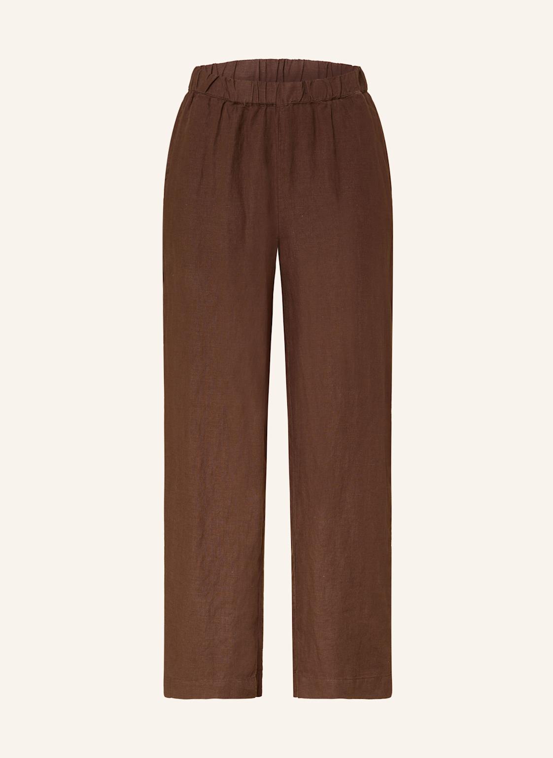 Maerz Muenchen Leinenhose braun Maerz Muenchen Leinenhose braun von maerz muenchen