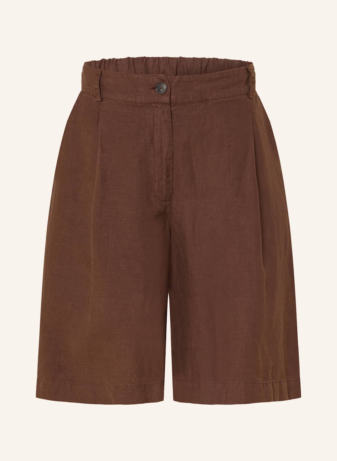 Maerz Muenchen Leinenshorts braun Maerz Muenchen Leinenshorts braun von maerz muenchen