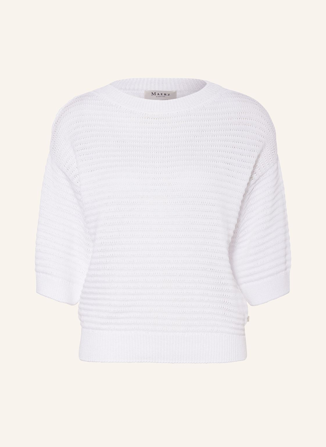 Maerz Muenchen Pullover Mit 3/4-Arm weiss von maerz muenchen