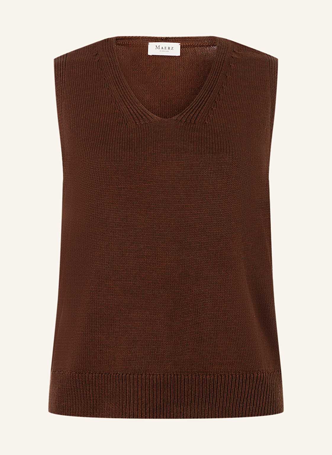 Maerz Muenchen Stricktop braun von maerz muenchen