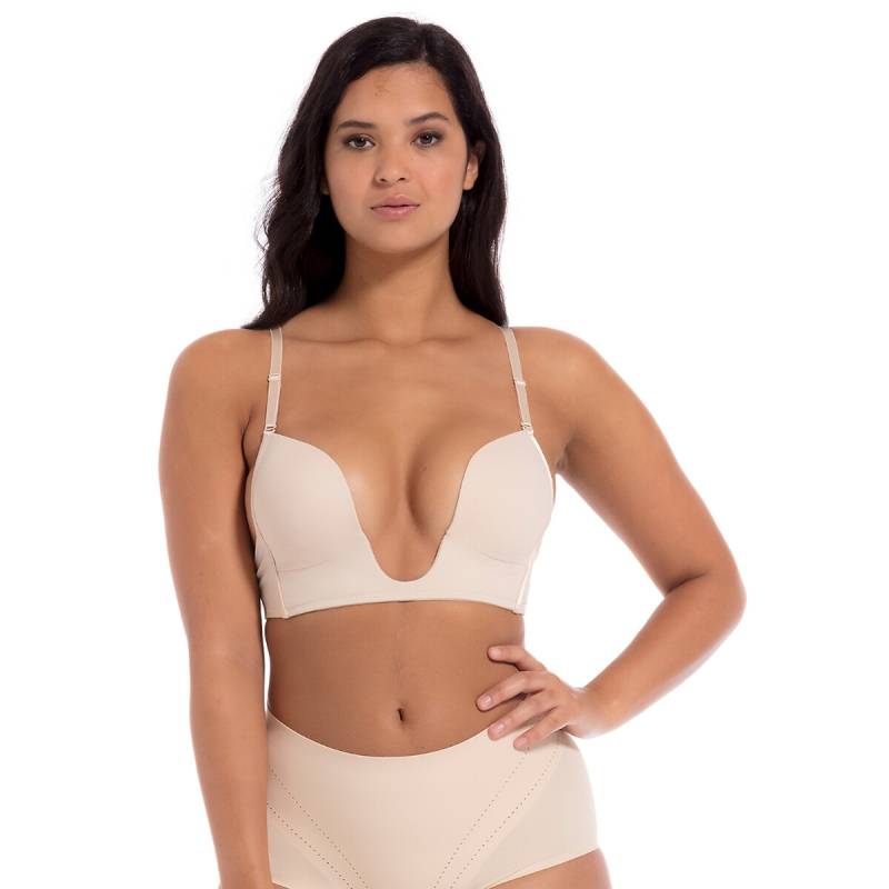 Bandeau-BH, grosszügiges Dekolletee von magic bodyfashion