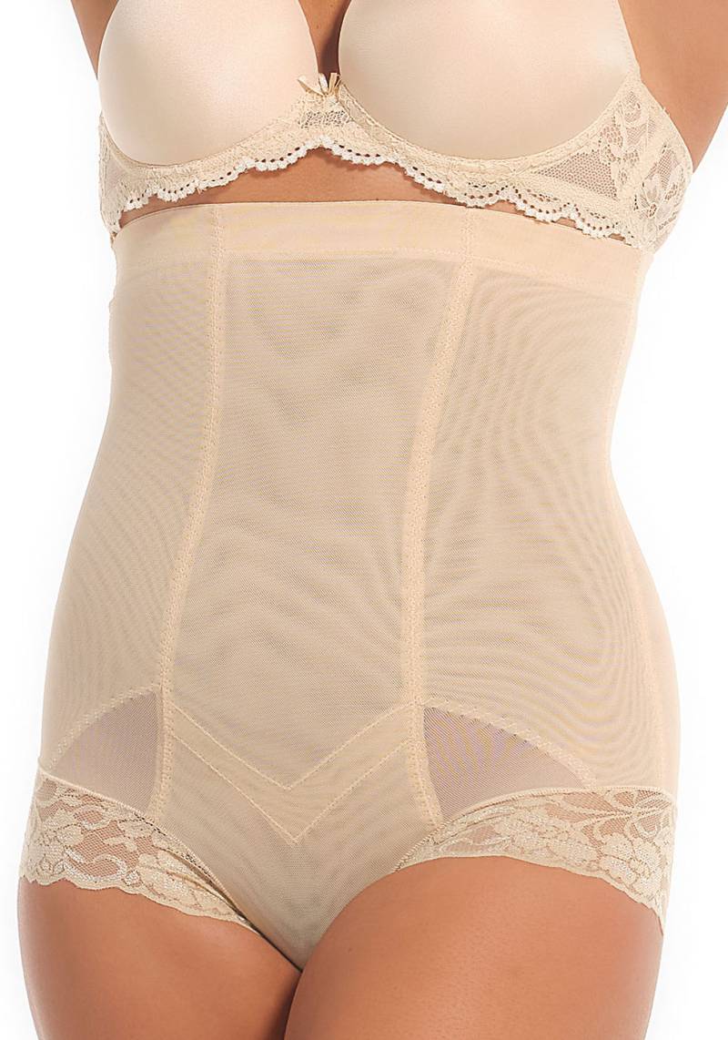 MAGIC Bodyfashion Shapingslip »Super Control Brief«, mittlere Formung von Bauch, Taille und Rücken, Spitze von magic bodyfashion