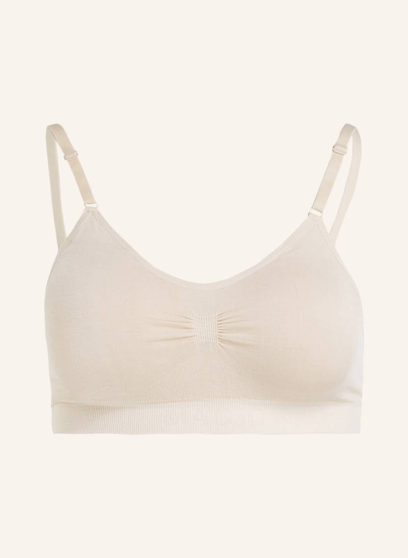 Magic Bodyfashion Bustier Bamboo Comfort Bra With Spaghetti Straps beige von magic bodyfashion