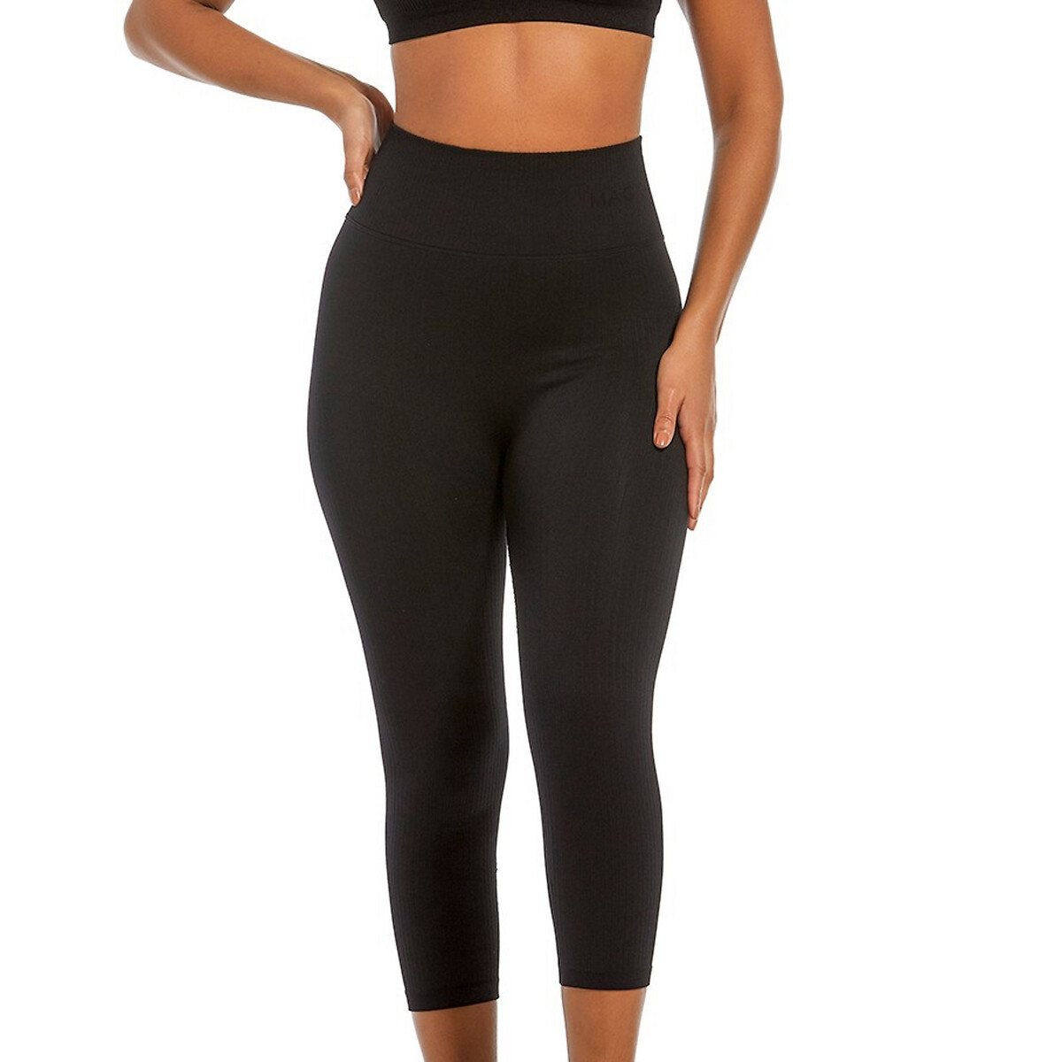 Nahtlose Leggings Lounge Cropped von magic bodyfashion