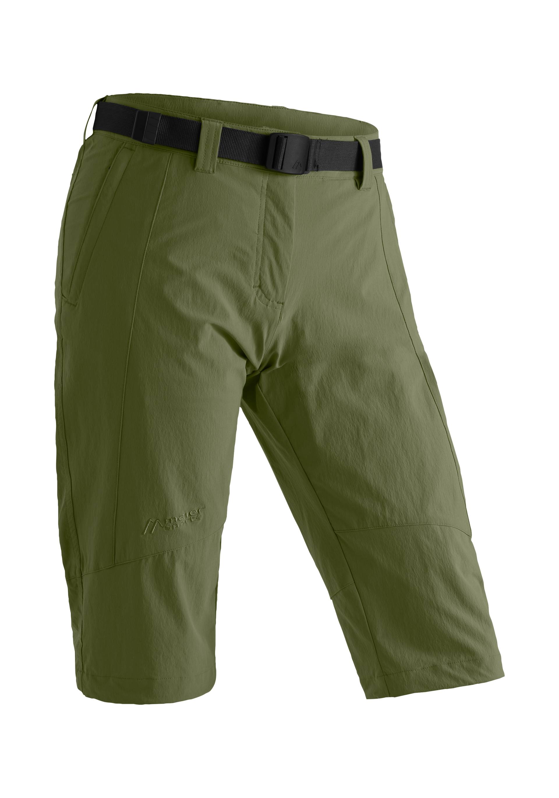 Maier Sports Caprihose »Kluane«, Damen Shorts, kurze Wanderhose, Outdoorhose mit 2 Taschen, Regular Fit von maier sports