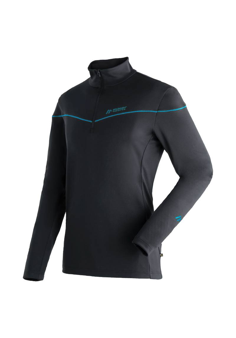 Maier Sports Fleecepullover »Nago Rec«, Herren Midlayer, elastisches und pflegeleichtes Half-Zip Fleece von maier sports