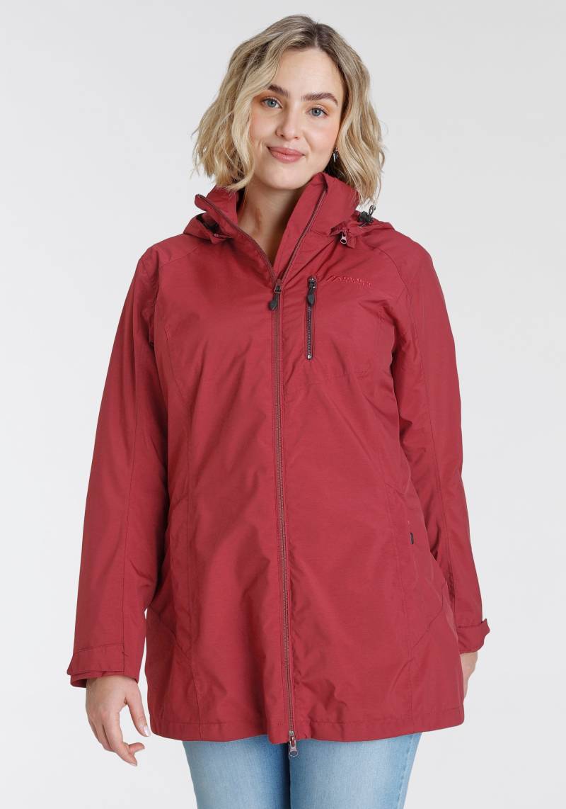 Maier Sports Funktionsjacke, mit Kapuze, Wasserdichte Übergangsjacke, auch in grossen Grössen erhältlich von maier sports