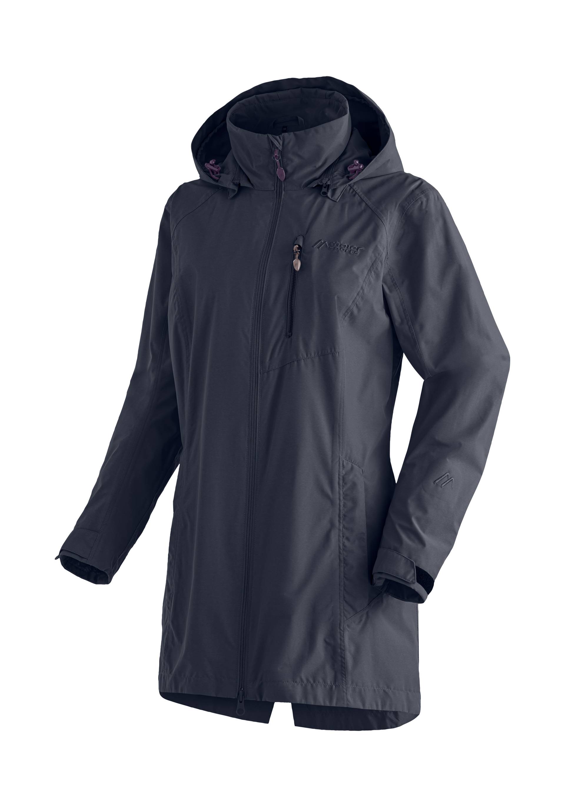 Maier Sports Funktionsjacke »Perdura Coat W«, Modischer Mantel mit vollem Wetterschutz von maier sports