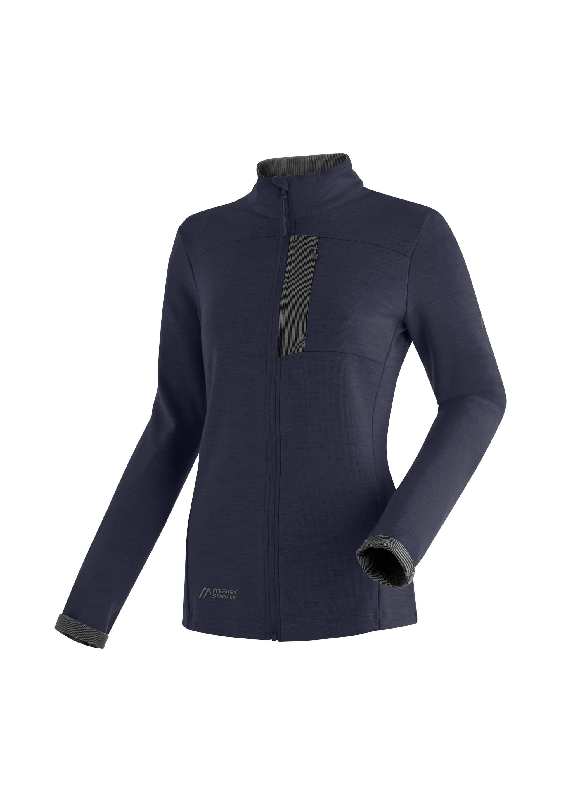 Maier Sports Funktionsshirt »Skutvik W«, Midlayer-Jacke für Damen, ideal für Outdoor-Aktivitäten von maier sports