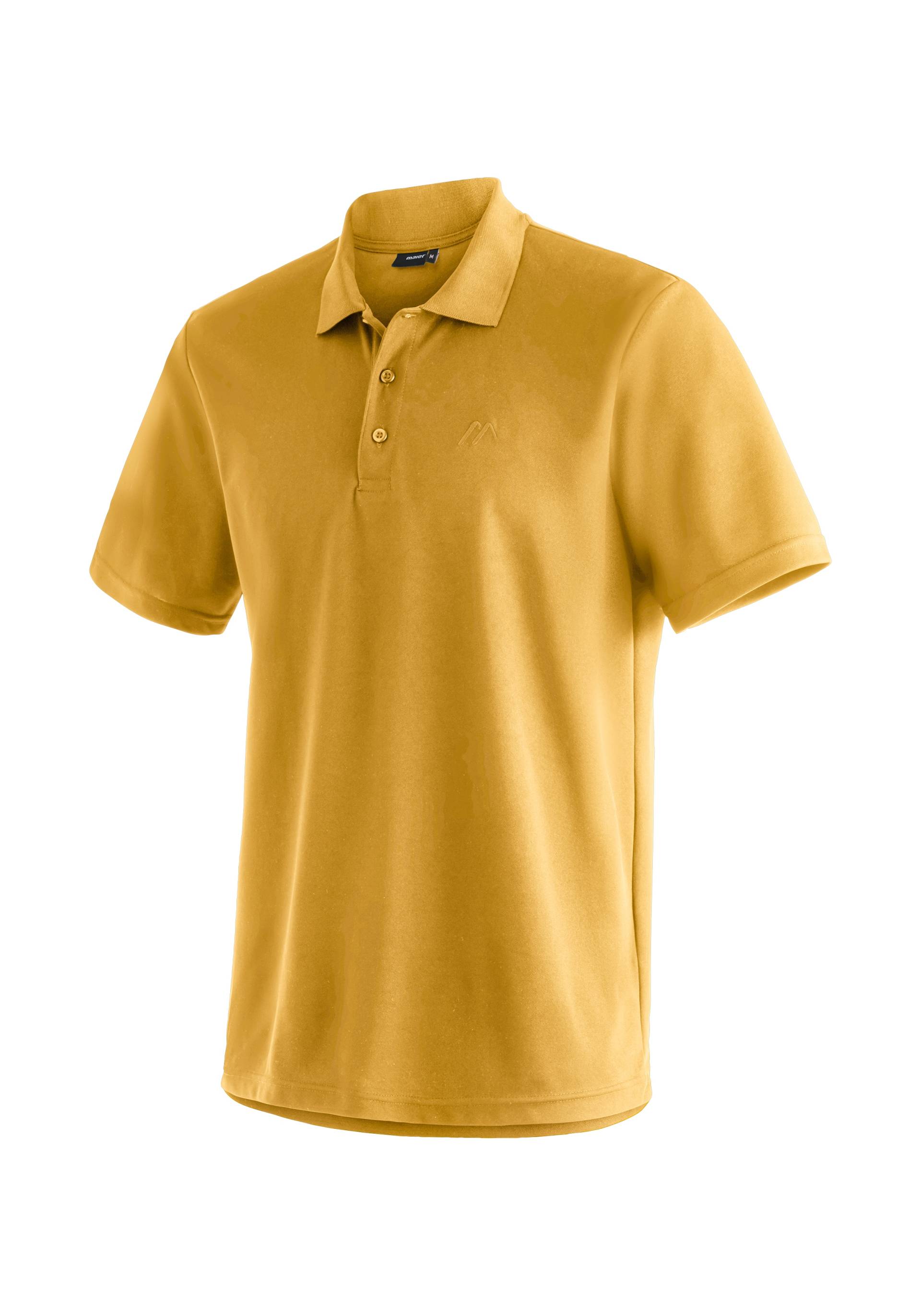 Maier Sports Funktionsshirt »Ulrich«, Herren Wandershirt, bequemes Polo-Shirt für Wandern und Freizeit von maier sports