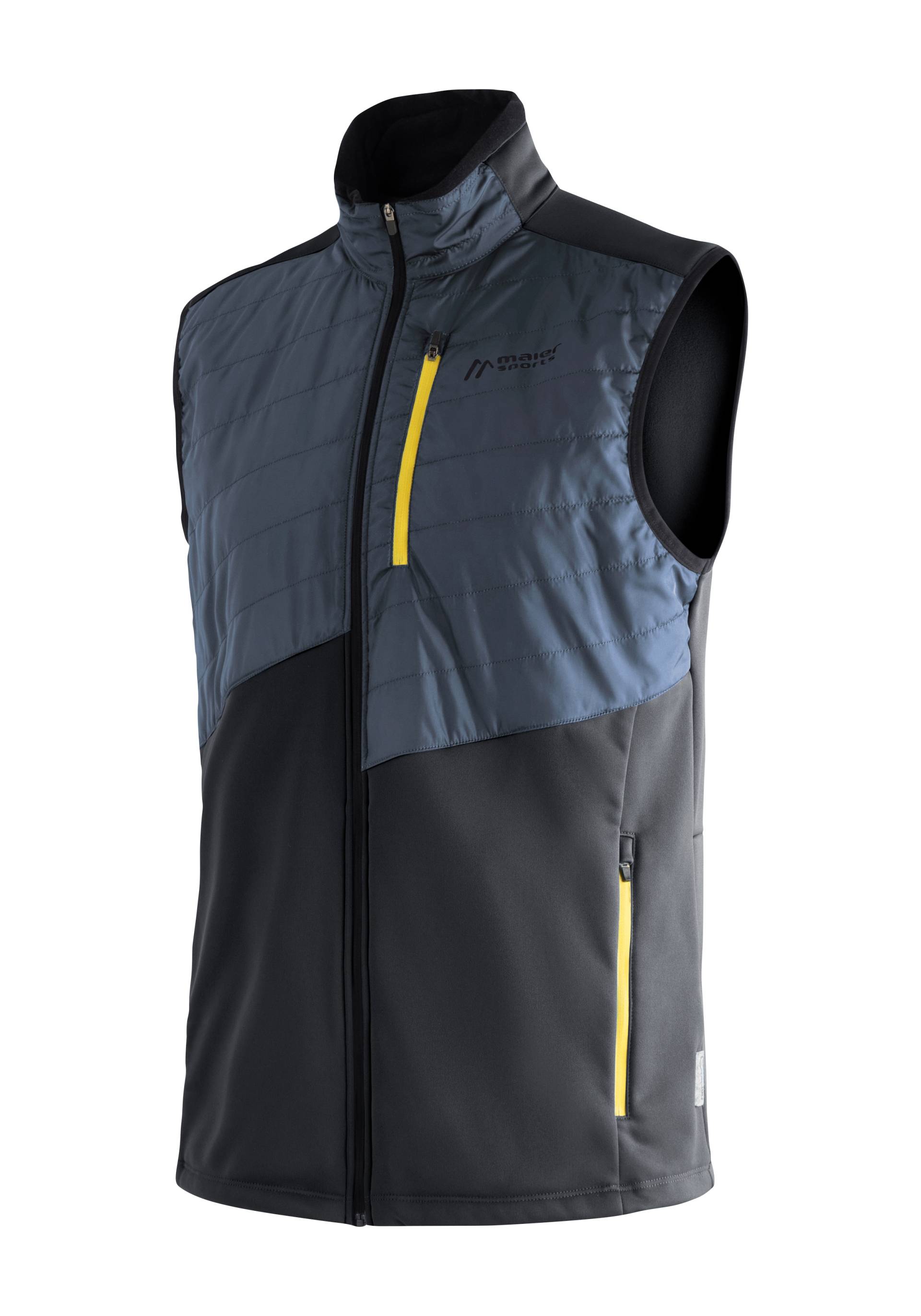 Maier Sports Funktionsweste »Skjoma Vest M«, atmungsaktive Herren Weste, wattierte Trekkingweste von maier sports