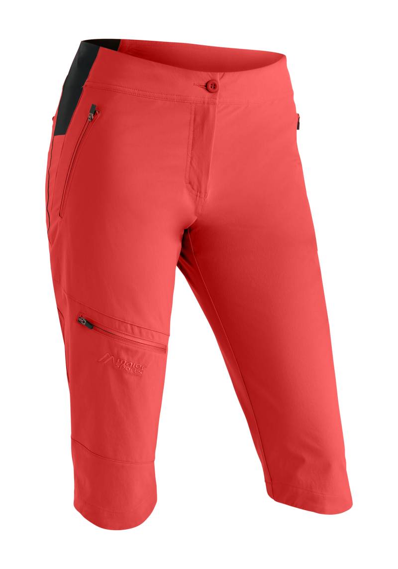 Maier Sports Outdoorhose »Inara slim Capri Vario«, Damen Wanderhose, elastische Funktionshose mit 4 Taschen, Slim Fit von maier sports