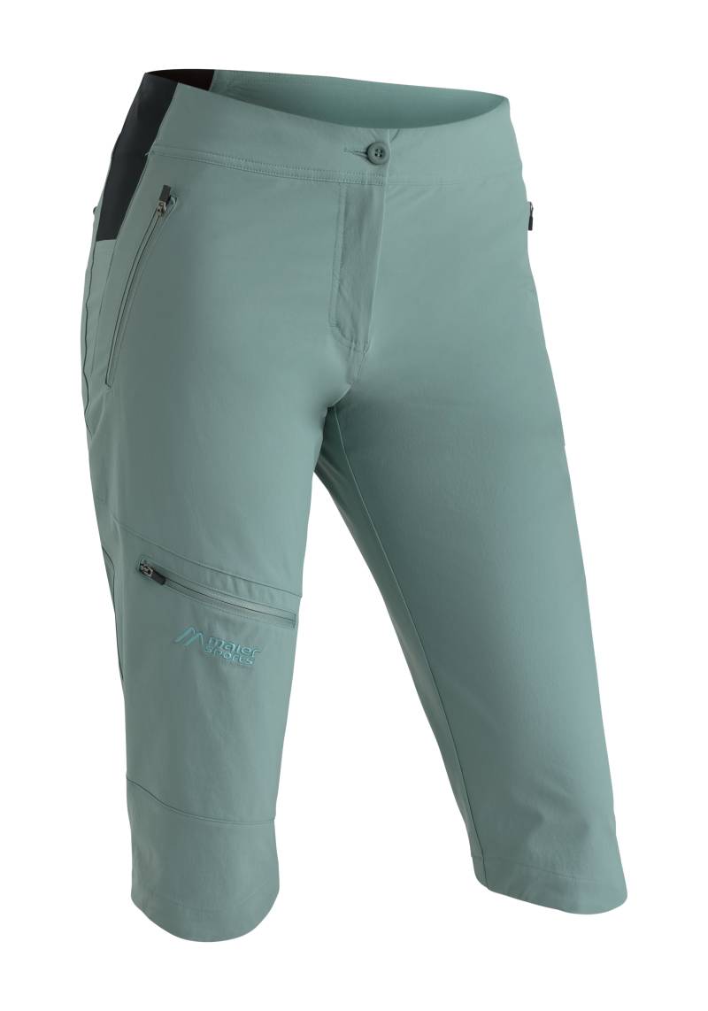 Maier Sports Outdoorhose »Inara slim Capri Vario«, Damen Wanderhose, elastische Funktionshose mit 4 Taschen, Slim Fit von maier sports