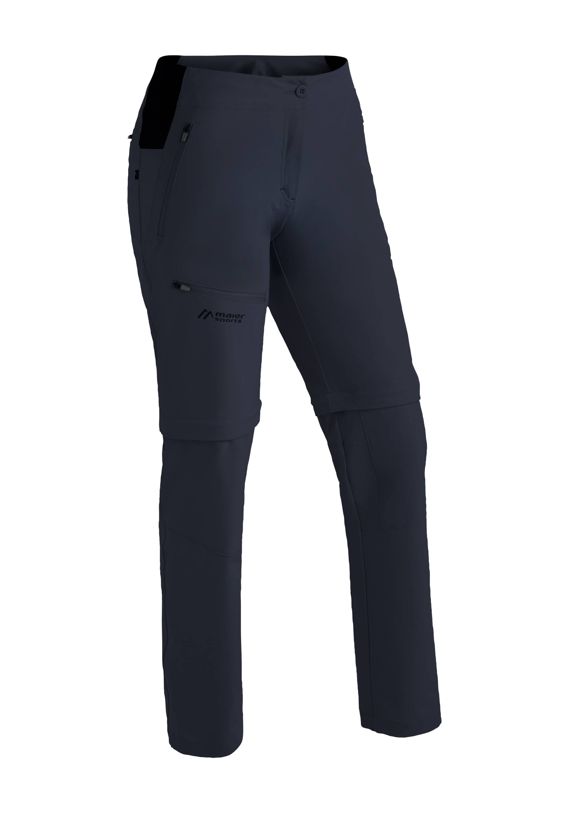 Maier Sports Outdoorhose »Latit Zip Vario«, Damen zipp-off Wanderhose, elastische Funktionshose, 4 Taschen mit RV von maier sports