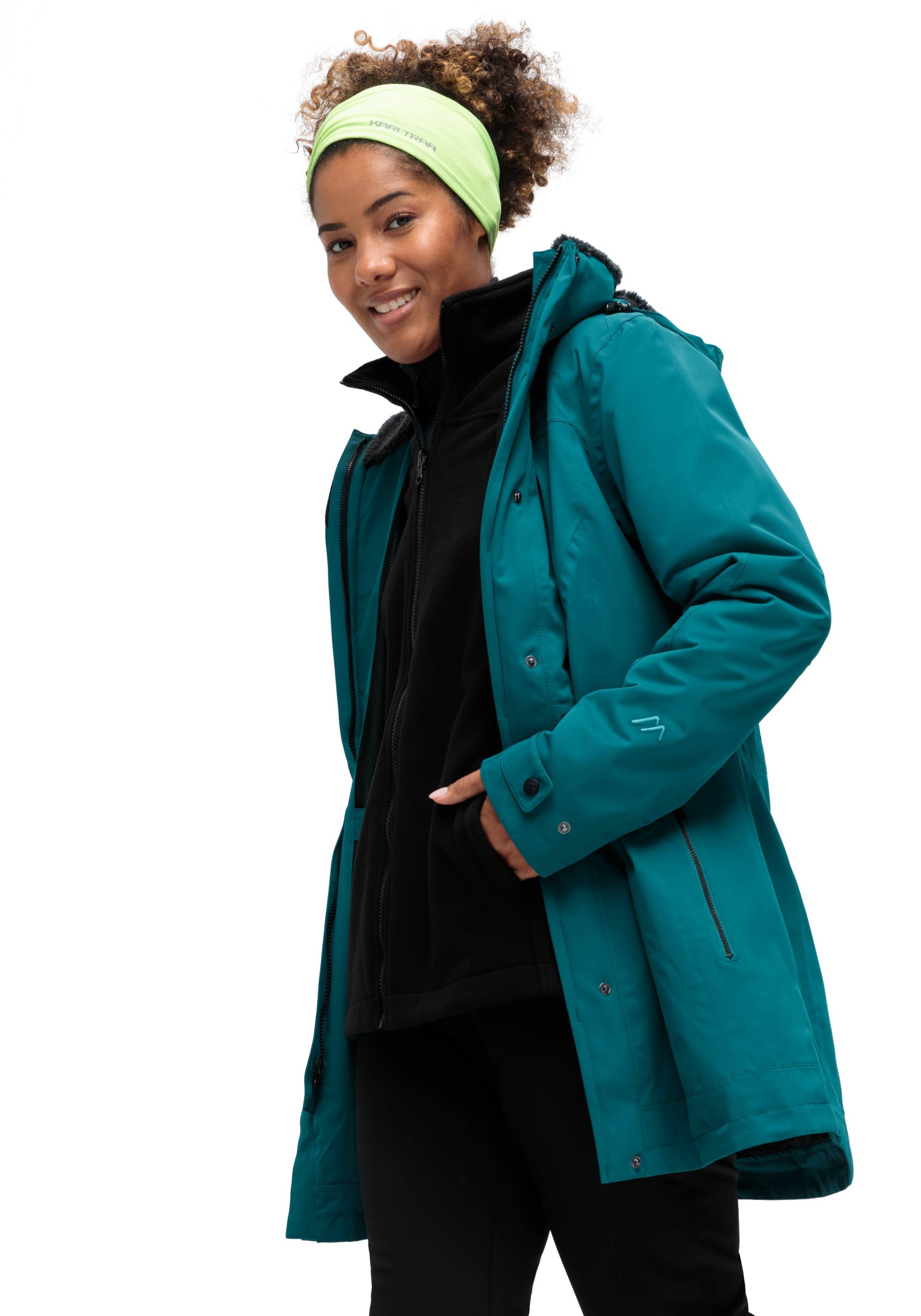 Maier Sports Outdoorjacke »Gerdi«, Damen Wanderjacke, atmungsaktiv und wasserdicht, 2-in-1 Jacke mit Kapuze von maier sports