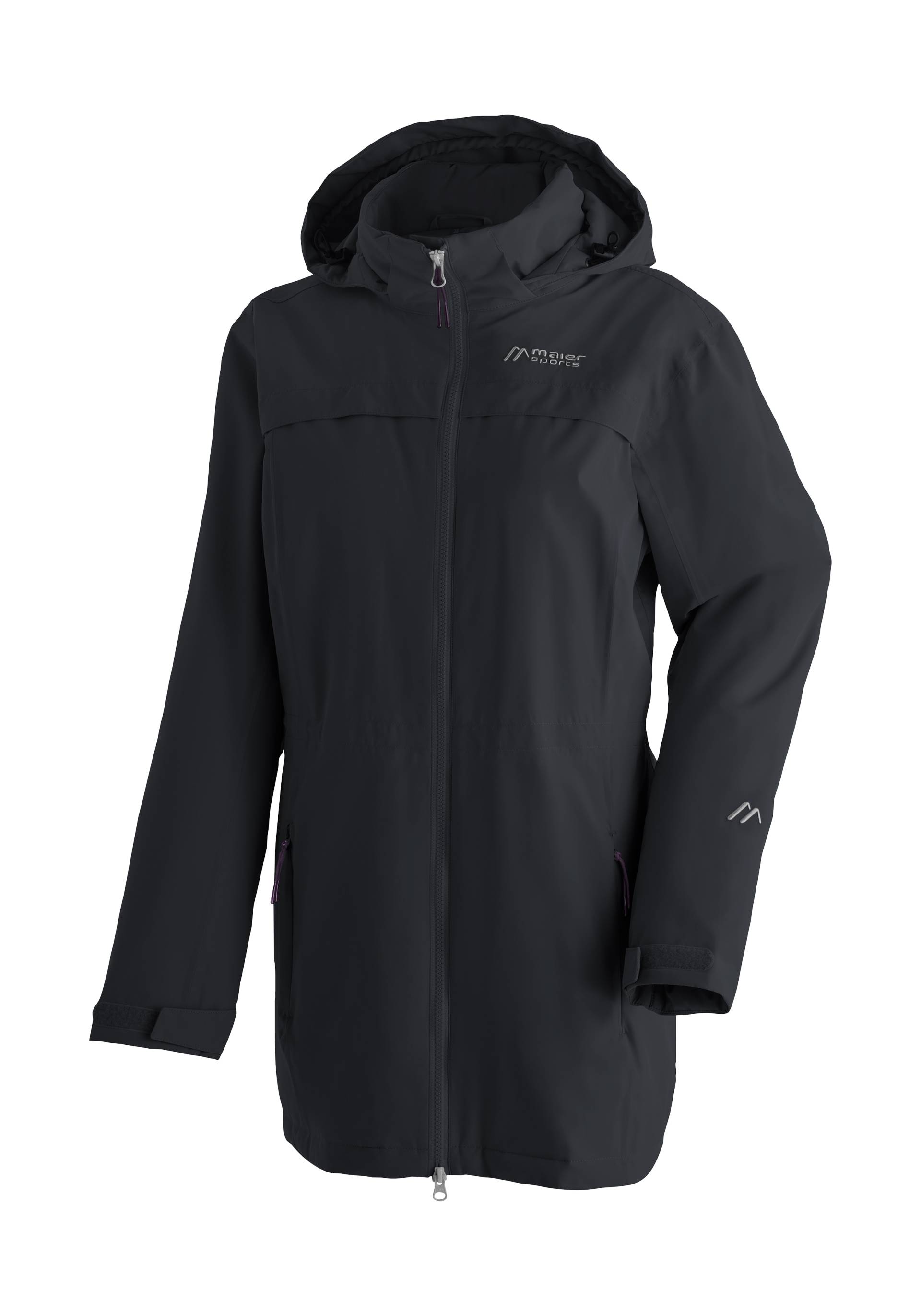 Maier Sports Outdoorjacke »Liselotte«, Damen Mantel, atmungsaktiv wasserdicht, wattierte Jacke mit Kapuze von maier sports