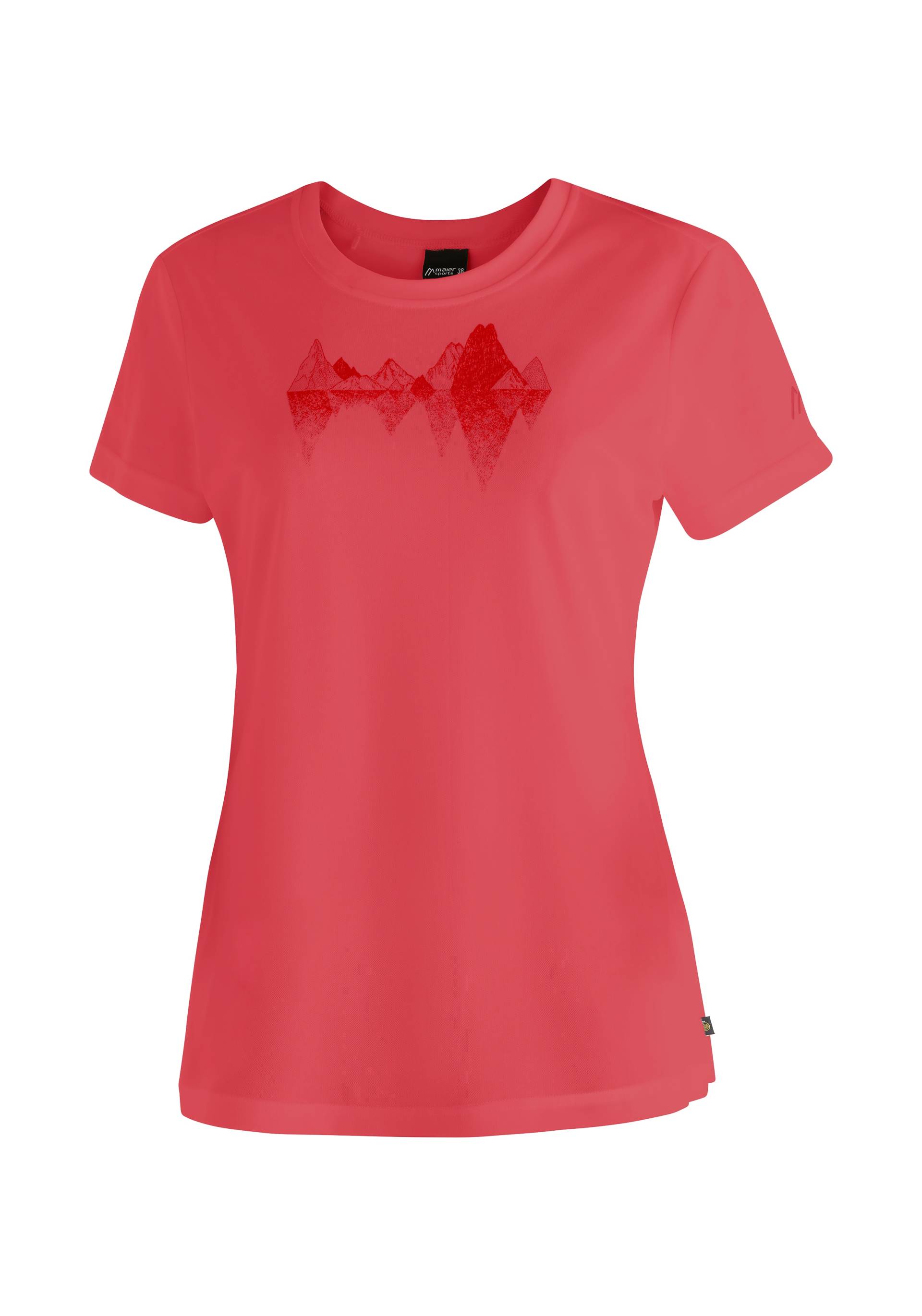 Maier Sports T-Shirt »Tilia Pique W«, Damen Funktionsshirt, Freizeitshirt mit Aufdruck von maier sports
