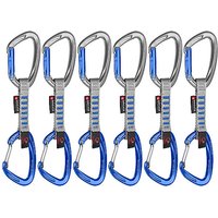 MAMMUT 6er Pack Crag Keylock Wire 10 cm Indicator Express Set silber von mammut