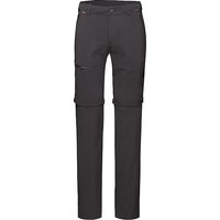 MAMMUT Herren Wanderhose ZipOff Runbold grau | 52 (lang) von mammut