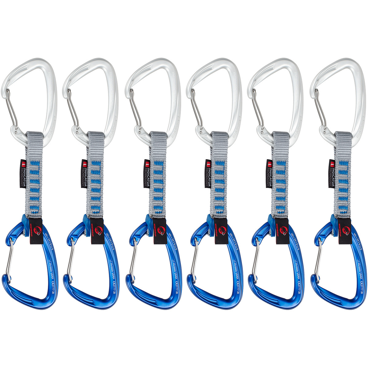 Mammut Crag Wire Indicator Express Set 6er Pack von mammut