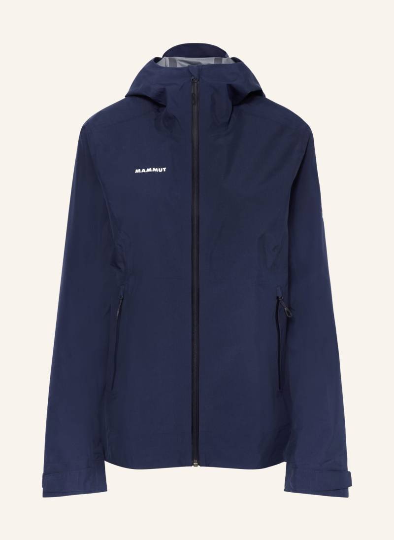 Mammut Hardshelljacke Alto Light Hooded blau von mammut