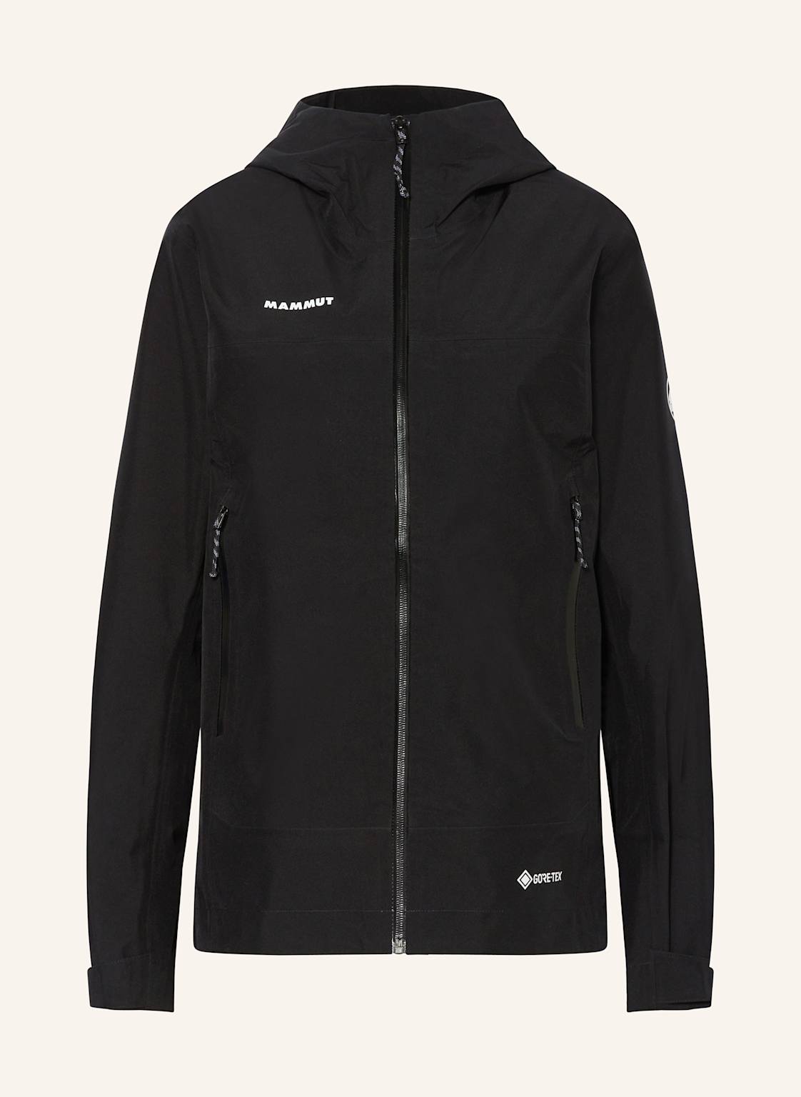 Mammut Hardshell-Jacke Crater Light Hs Hooded schwarz Mammut Hardshell-Jacke Crater Light Hs Hooded schwarz von mammut