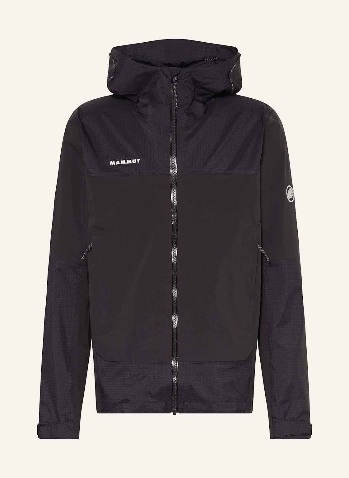 Mammut Hardshell-Jacke Ducan Guide Hs Hooded schwarz Mammut Hardshell-Jacke Ducan Guide Hs Hooded schwarz von mammut