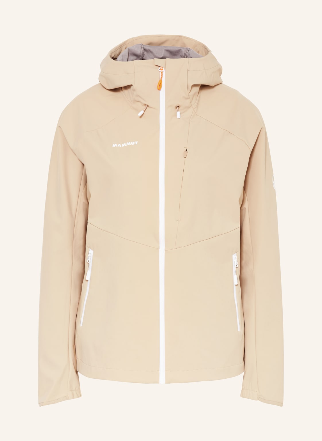 Mammut Softshell-Jacke Ultimate Comfort beige von mammut