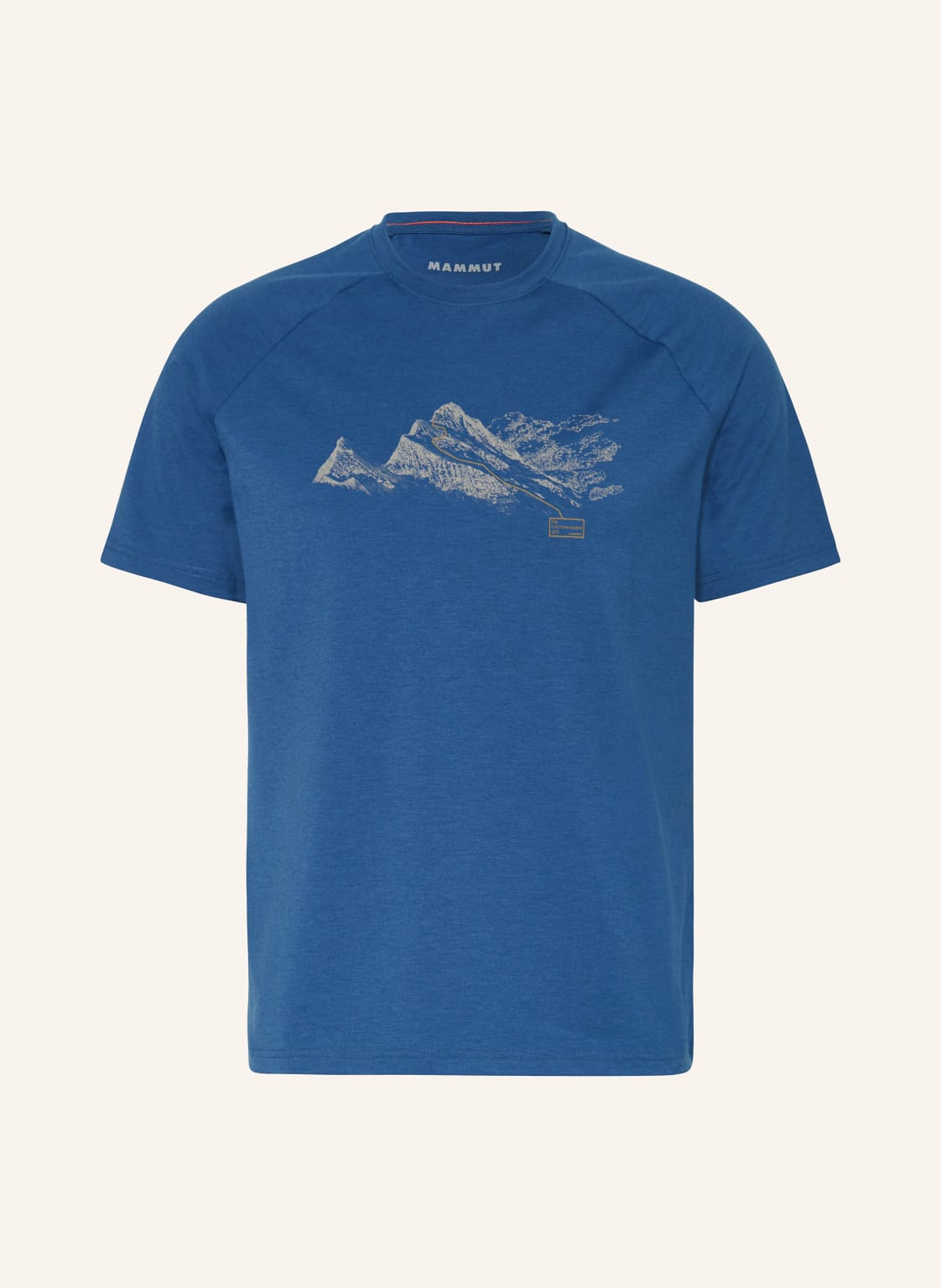 Mammut T-Shirt Mountain blau von mammut