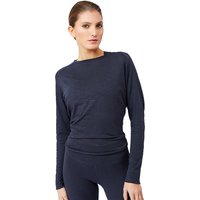 MANDALA Damen Yogashirt Back Bow dunkelblau | XL von mandala