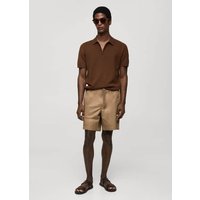 Bermudashorts aus 100 % Baumwolle mit Kordel von mango man