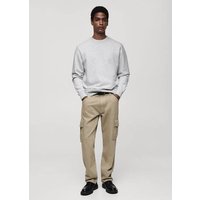 Basic-Baumwollsweatshirt Basic-Baumwollsweatshirt von mango man