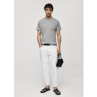 Basic-T-Shirt aus Comfort-Stretch-Baumwolle Basic-T-Shirt aus Comfort-Stretch-Baumwolle von mango man