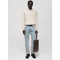 Baumwoll-Sweatshirt mit Reißverschluss Baumwoll-Sweatshirt mit Reißverschluss von mango man