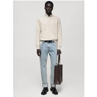 Baumwoll-Sweatshirt mit Reißverschluss Baumwoll-Sweatshirt mit Reißverschluss von mango man
