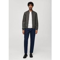 Bomberjacke mit Ledereffekt Bomberjacke mit Ledereffekt von mango man